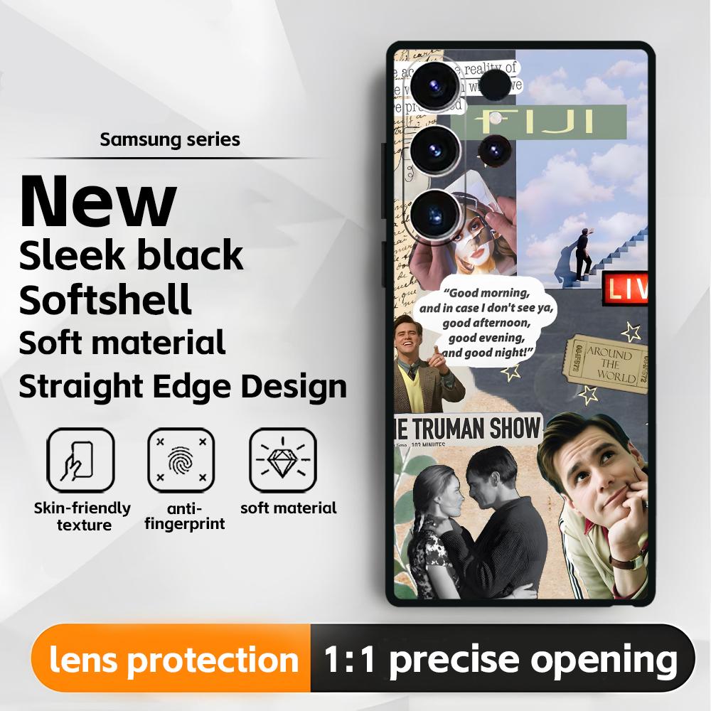 

Classic movies The Truman Show Phone Case For Samsung Galaxy S25 S24 S23 S22 S21 S20 Plus Ultra Note20 Soft Black Galaxy S20 Ultra
