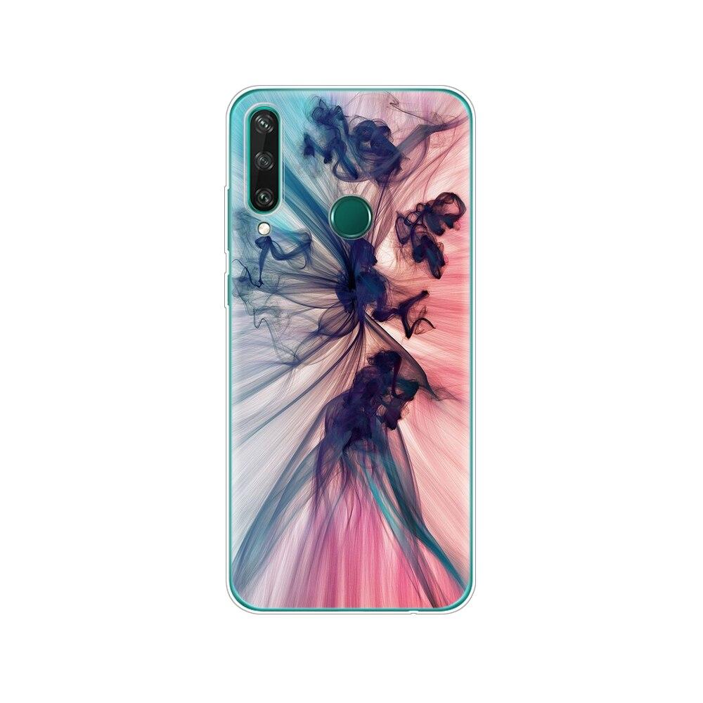 

Чехол для Huawei Y6P 6,3 дюйма; Мягкий силиконовый чехол из ТПУ для телефона Huawei y6p 2020 MED-LX9N, чехол-бампер, полный защитный чехол на 360° Huawei Y6P