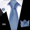 Men's Business Professionals Striped Tie Wedding Suit Accessories Polyester Tie Men