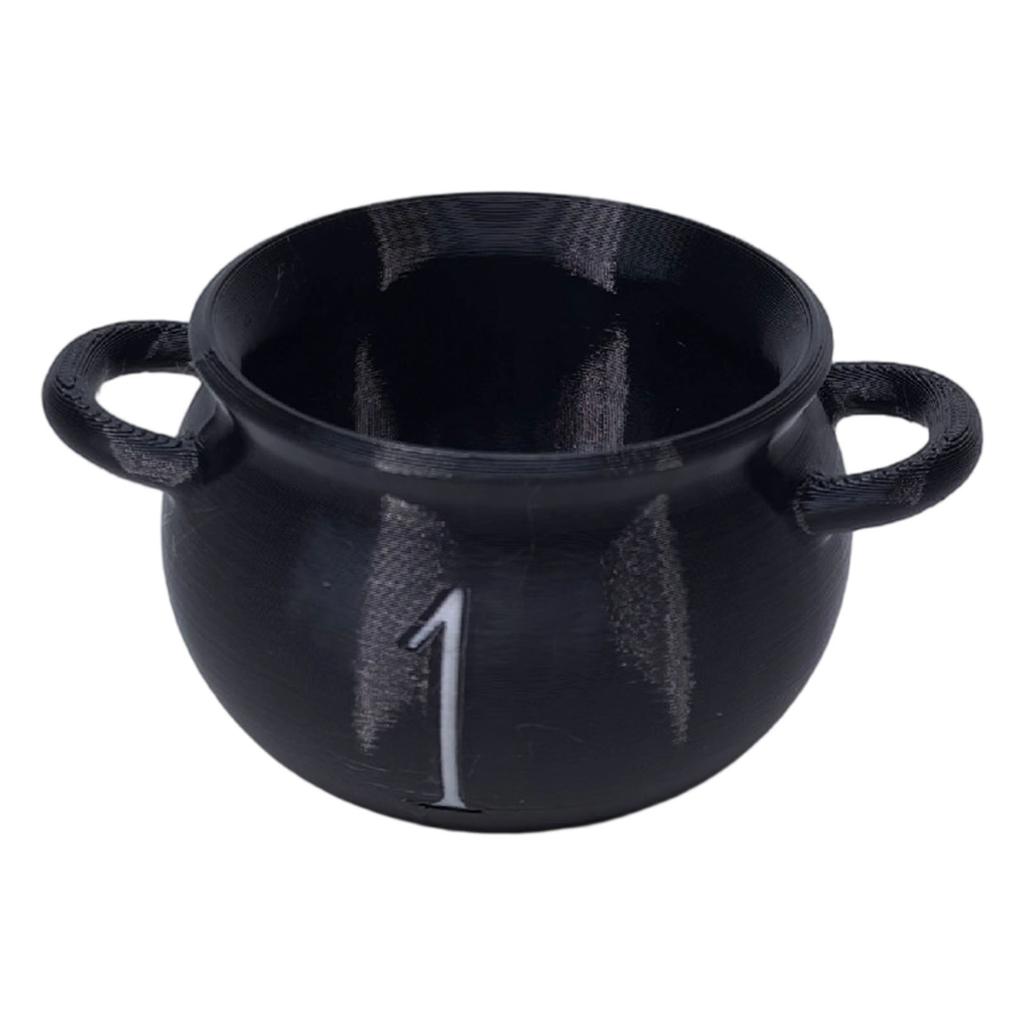 Magical Halloween Kitchen Tools 4 Piece Witch Cauldron Measuring Cups For Baking Candy Party Supplies And Witchcraft Decor