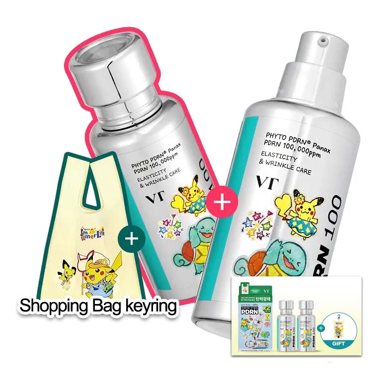 VT PDRN Essence 100 30ml 1+1 Double Special Set Korean Glow Serum