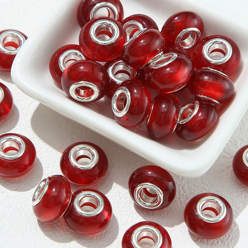 DIY Acrylic Cat Eye Beads for Handmade Bracelet Jewelry