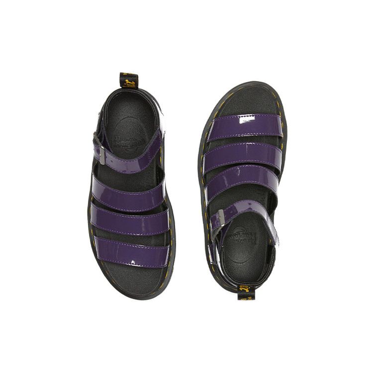 Dr. Martens Sandali alla moda con suola spessa, comodi e morbidi, da donna, viola 27304628