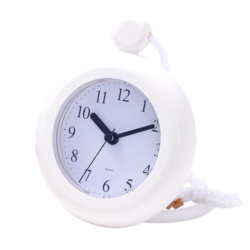

Silent Movement Waterproof Clock Nylon Lanyard Hanging Watch Desktop Clock Office Decor