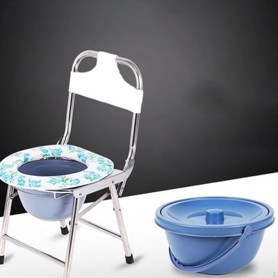 Portable Toilet Urinal Pot Night Bottle Bedpan Practical Lightweight Pee Container Chair