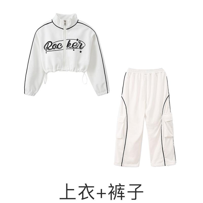 Jazz Dance Costumes Girls Jazz Korean Version Catwalk Costumes Street Dance Children Trendy Costumes Hiphop Suit Autumn