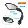 Bicycle Mirror MTB Road Bike Rear View Mirror Cycling Handlebar Back Eye Blind Spot Mirror Flexible Safety Rearview Bike Mirrors