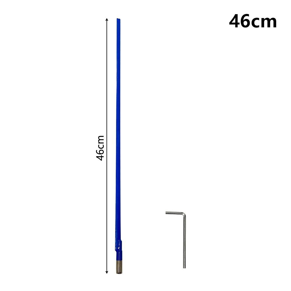 1Set with Hex Wrench Guitar Truss Rod 22-63cm Blue Adjustment Lever New Guitar Adjustment Bar 46cm