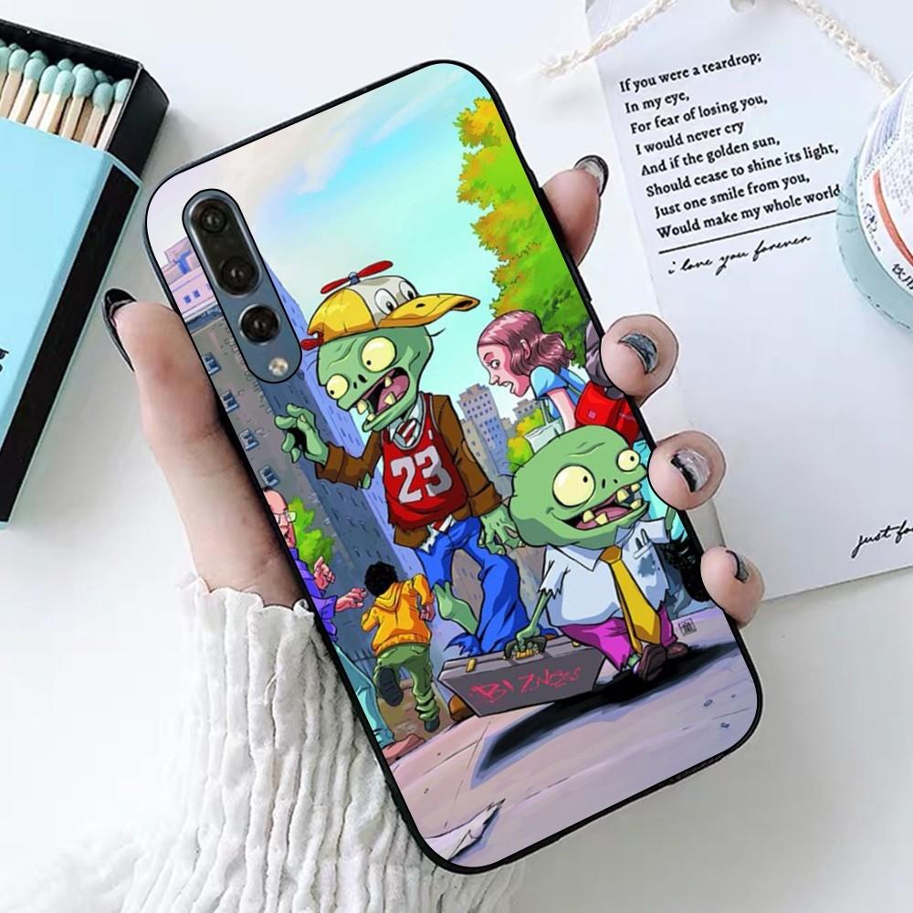 P-Plants vs. Z-Zombies Phone Case For Huawei P 8 9 10 20 30 40 50 Pro Lite Psmart Honor 10 lite 70 Mate 20lite