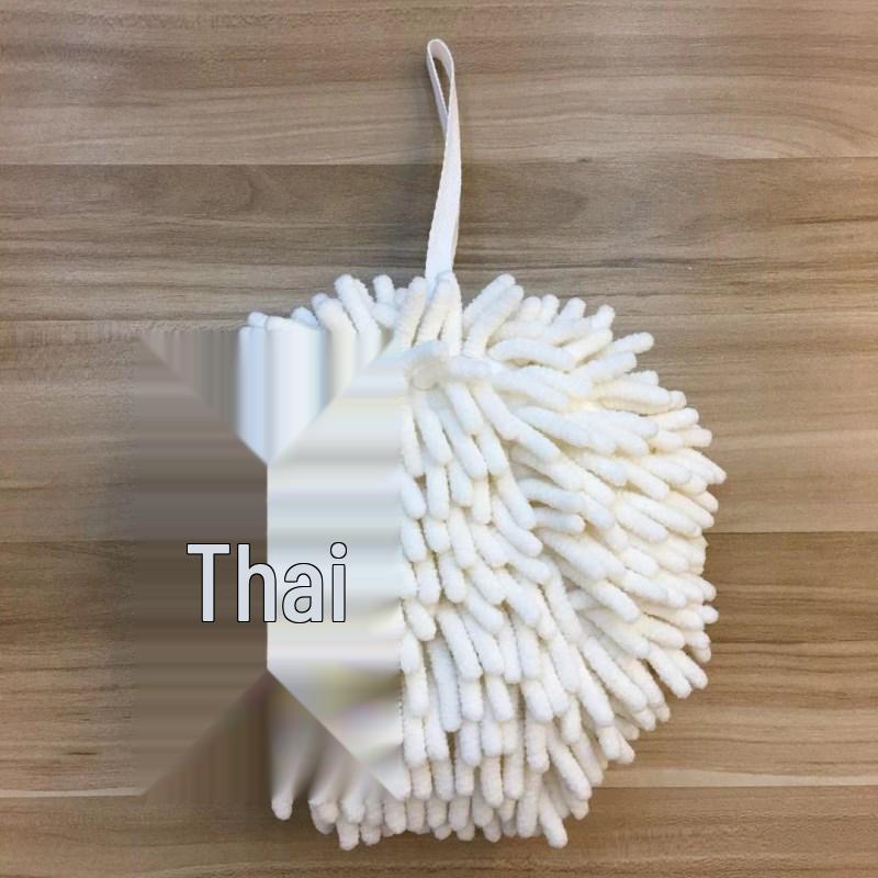 Chenille Hangable Hand Towel - Absorbent & Soft, Expertly Crafted for 4 Years