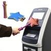 3D Printed Retractable Tap-to-Pay Star Wand Magical Contactless Payment Wand Novelty Wizard-Themed Credit Card Holder for Adults