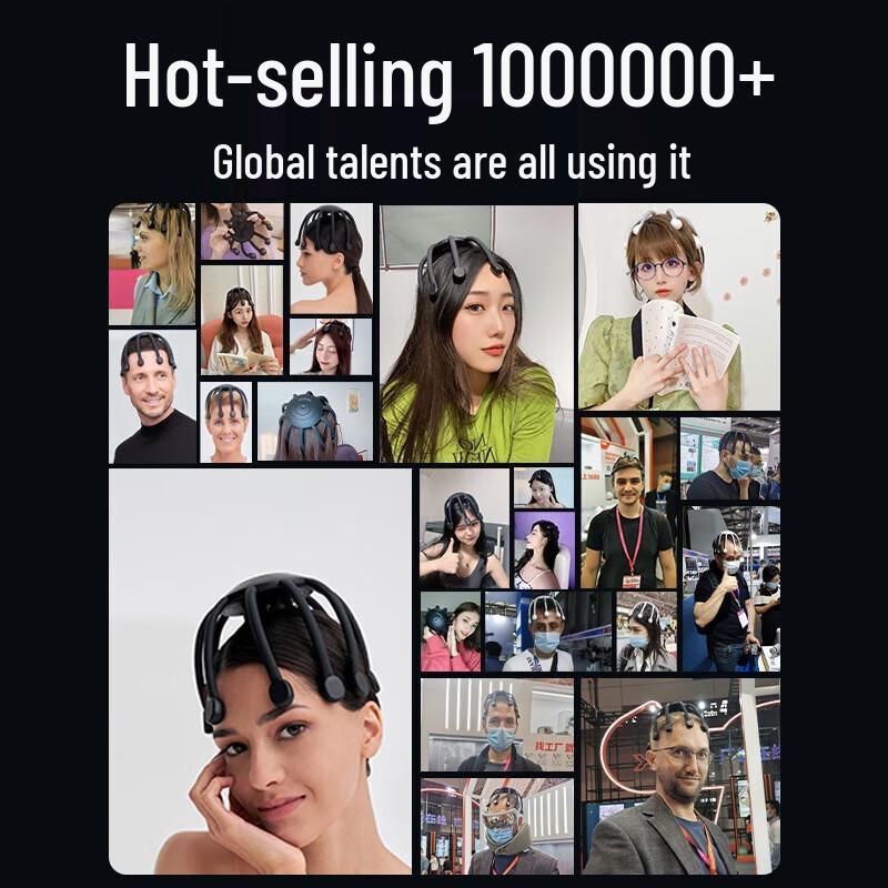 Hozheng Wireless Octopus Scalp Massager