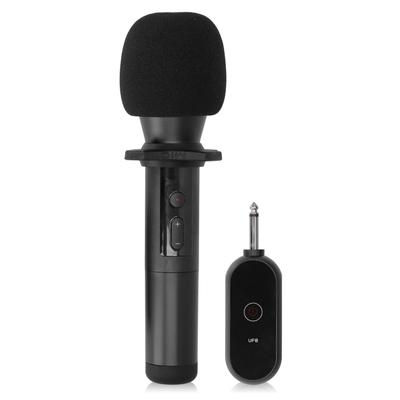Outdoor 20 Channels Wireless Microphone Loudspeaker Microphone Teaching Guide Microphone UF8Black