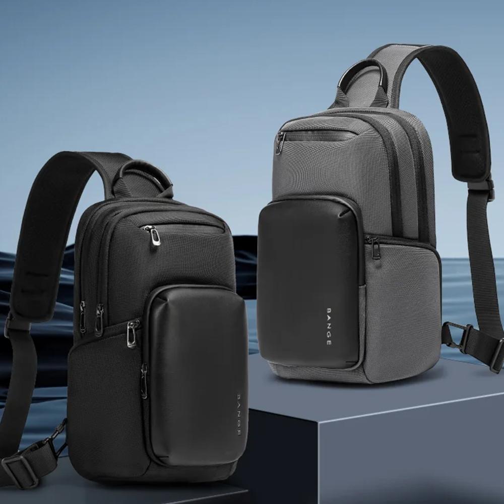 Bange 2024 New Arrival Multifunction Crossbody Bag For Men Shoulder Messenger Bags Waterproof Men Sling Bags With Big Capacity