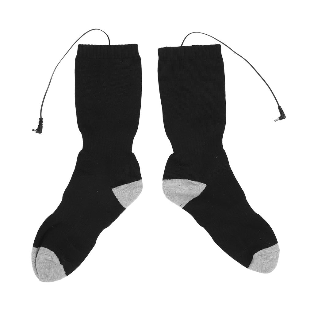 Electric Heated Socks Foot Bottom Heated Thermal Socks Winter Battery Heating Socks