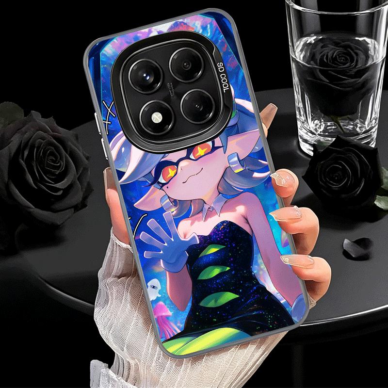 S-Splatoons Game Soft Phone Case for Xiaomi Redmi Note 13 14 15 Pro Plus 12S 12 11S 11 11T 10S 10 Shockproof Cover Back Shell