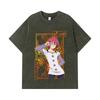 275 GSM Washed T-shirts 100% Cotton Seven Deadly Sins V11 Gowther Print Unisex Heavy Cotton T Shirt