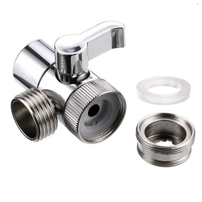 

Upgrades Split Faucet Adapter with Double Function Two Way Tap Connector 360 Rotation Sprayings for Bathroom & Kitchen Use 1