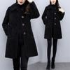 Winter Cashmere Wool Coat Women's  Autumn and Winter Korean Version of The Artificial Wool Coat Loose Warm Thickened Long Coat