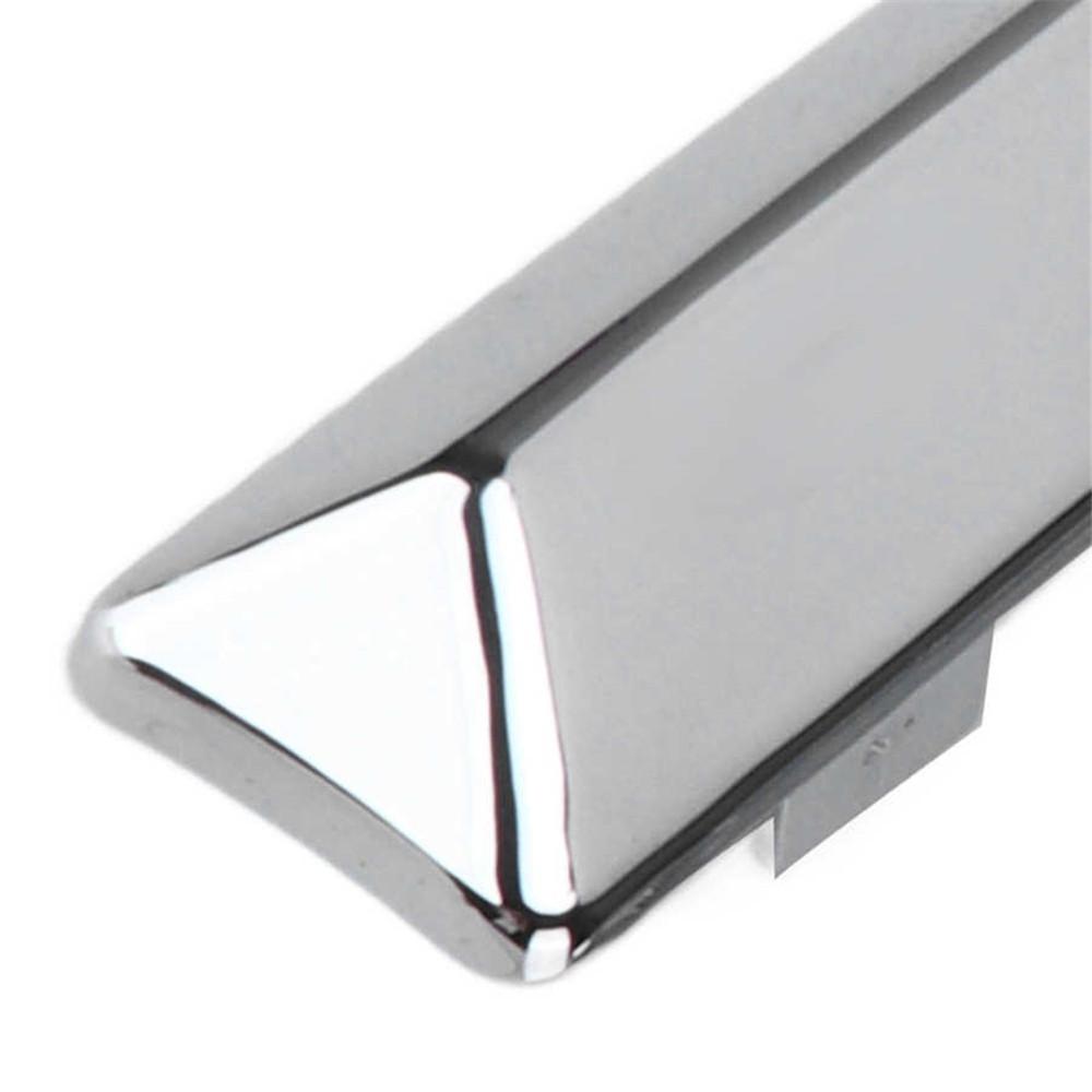 2x Front Bumper Upper Grill Moulding Trim 735455041 735455042 For Fiat 500 07-15