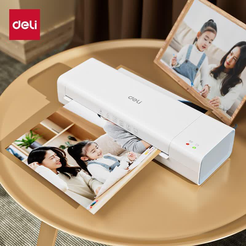 Deli GQ410 A4 Small Commercial Photo Laminator CN plug (adapter included)