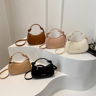 Small Bag for Women's Spring Personality New Retro Casual Chain Bag Fashionable Texture Women's One Shoulder Crossbody Bag