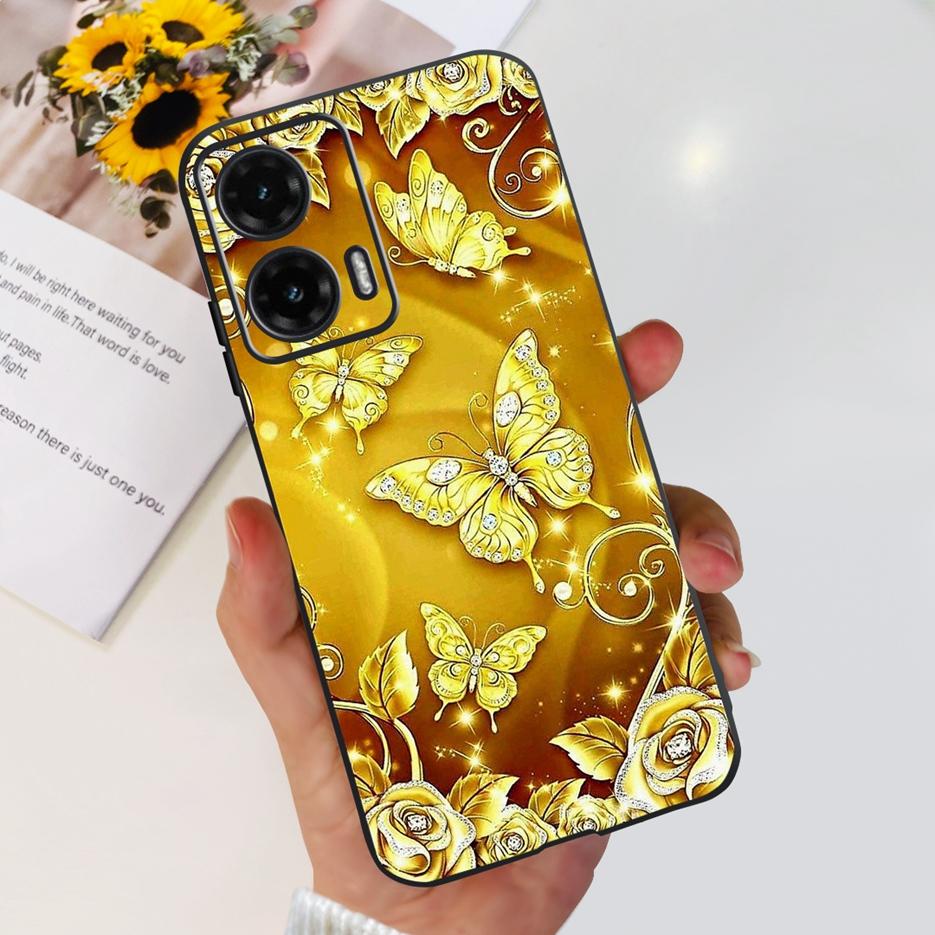 For Motorola Moto G35 G55 G85 Case Cute Painted Cover Matte Phone Case For Moto G85 G 35 G55 MotoG35 MotoG55 MotoG85 Soft Fundas