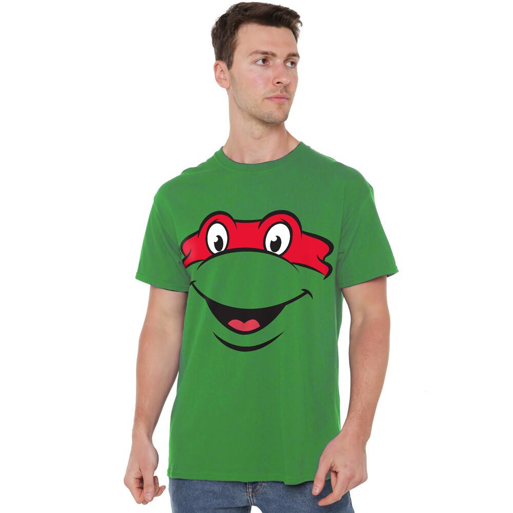 Teenage Mutant Ninja Turtles Raphael Smile T-Shirt S-4XL Kelly Green XL