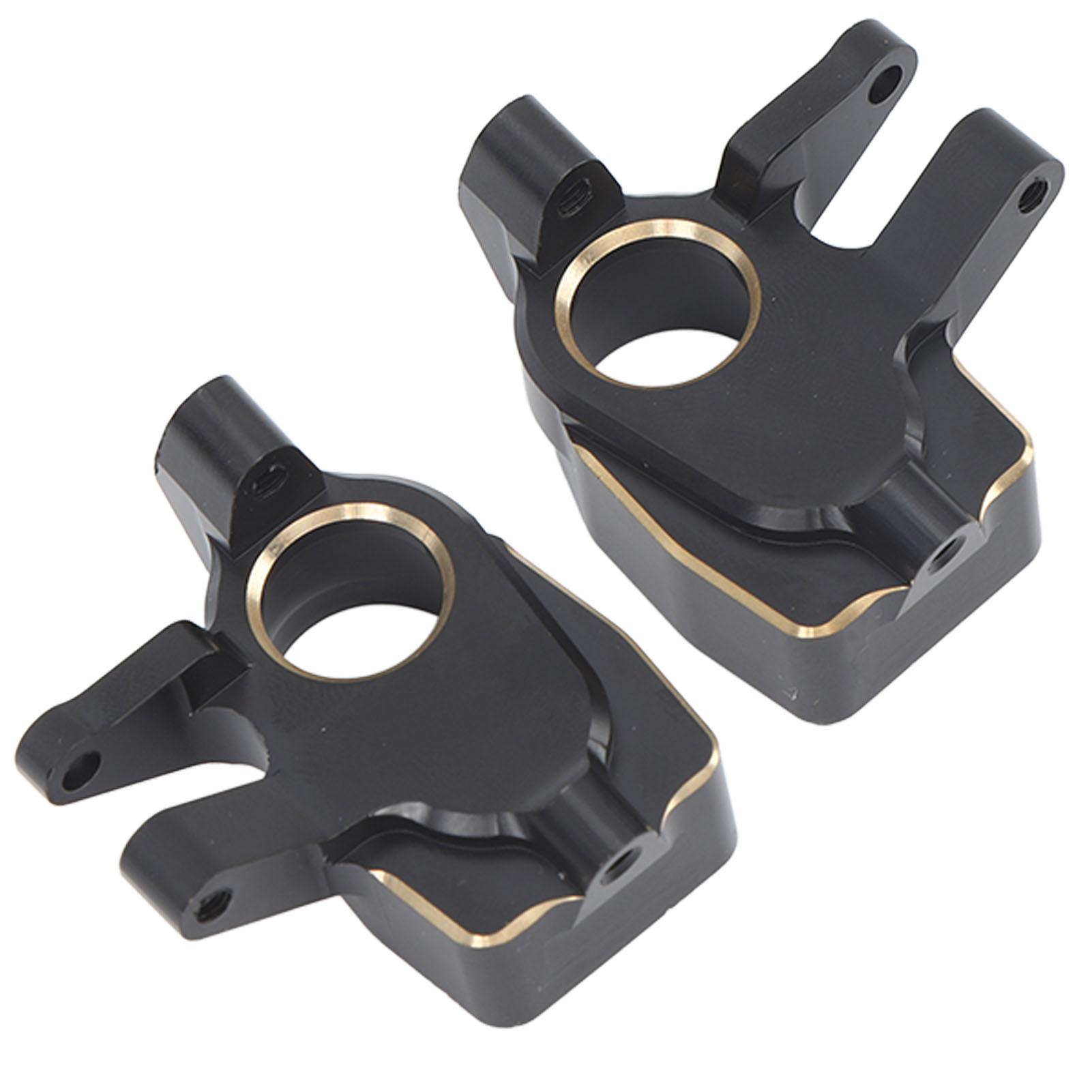 

2 Pcs 110 RC Crawler Car Front Portal Axles Steering Knuckles for Axial Capra SCX10 III