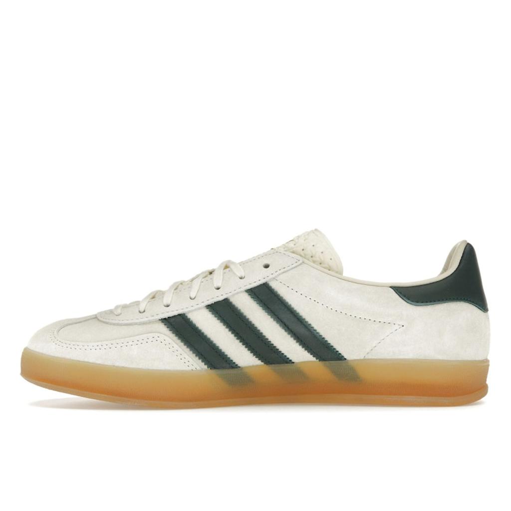 Adidas Gazelle Indoor Cream White Green Gum Unisex Sneakers Collegiate-Green IH7502