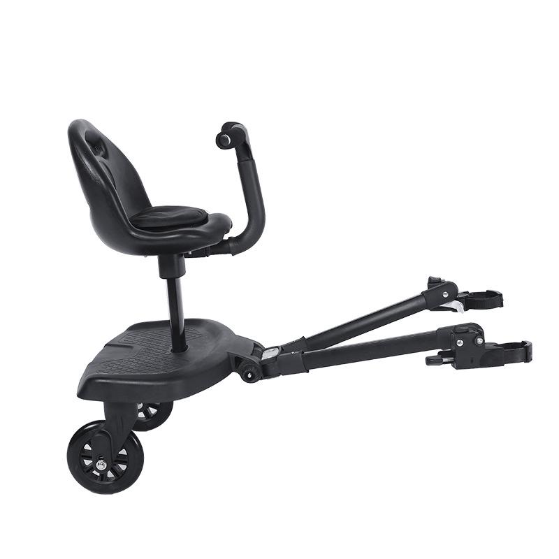 

Карманная коляска Вспомогательная педаль для второго ребенка - Универсальный аксессуар для прогулок с двойней