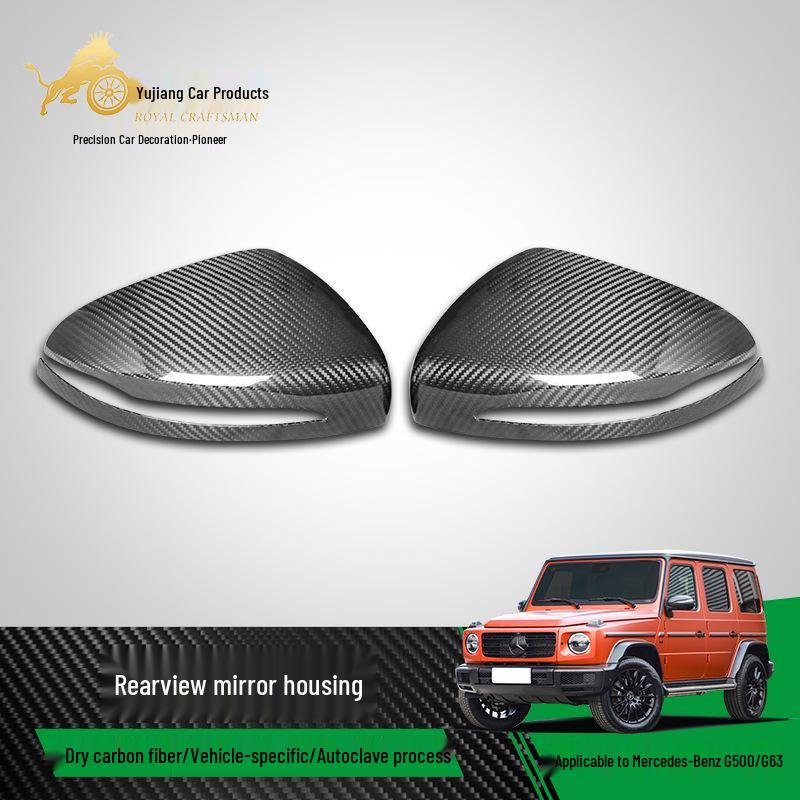 2019 Mercedes G-Class Carbon Fiber Rearview Mirror Shell for G500/G63/GLS/GLE
