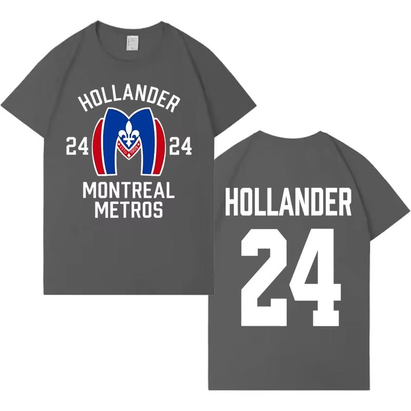 Heated Rivalry Shane Hollander 24 Montreal Metros Trendy Tee Shirt Mens Womens Gothic 2026 Pure Cotton Casual Graphics Tshirts