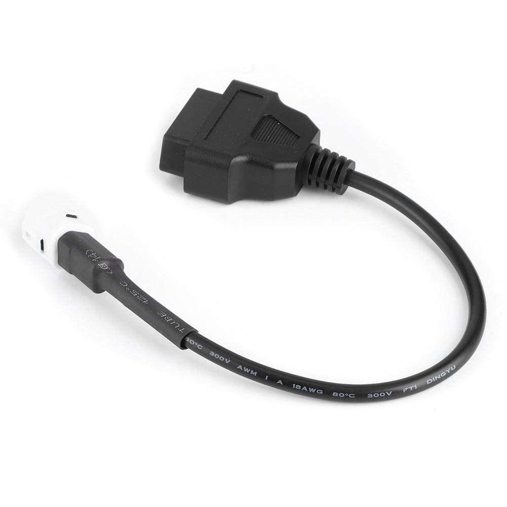 Cablu Diagnostic OBD2 Yamaha - Qiilu 3 Pini la OBD2 Scanner Coduri de Defect Motocicletă