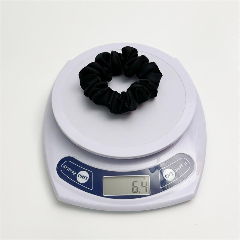 Wszechstronna satynowa gumka do włosów w stylu francuskim: Damska gumka do wysokiego kucyka, styl koreański