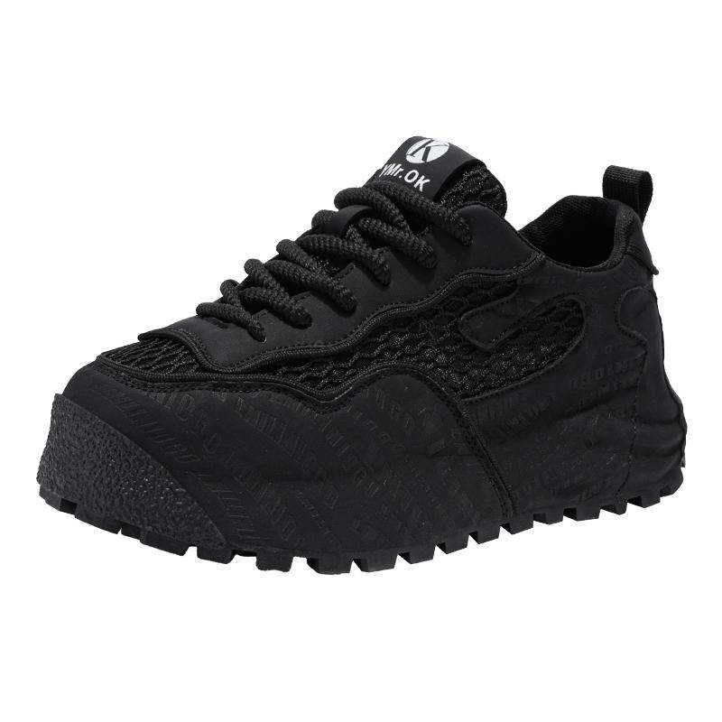 

Fashion Brand Men s Sneakers Exquisite Personality Simple Versatile Youth Casual Shoes Comfort Breathable Running Sports Shoes 48 чорний