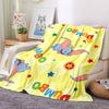 Multiple Sizes D-Dumbo Cartoon Blankets Flannel Soft Fluffy Plush Blanket Sofa Office Quilt Throw Picnic Beach Towel Colchas