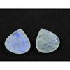 9X18MM Natural Rainbow Moonstone Marquise Faceted Loose Gemstone 2 Pcs Lot RML-894