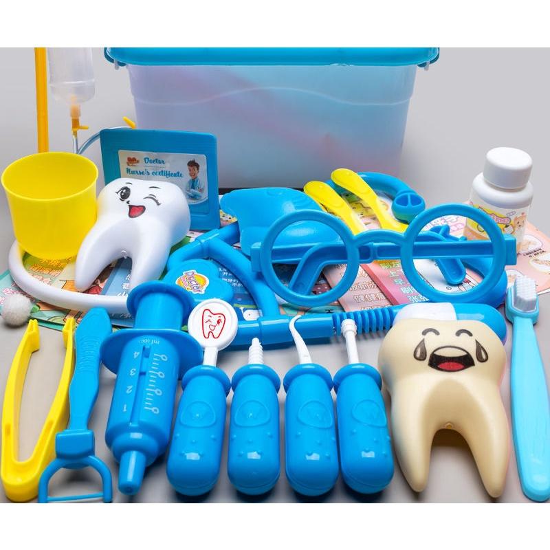 Kids Doctor Playset Boys and Girls Simulated Nurse Stethoscope Injection Home Medical Toolbox