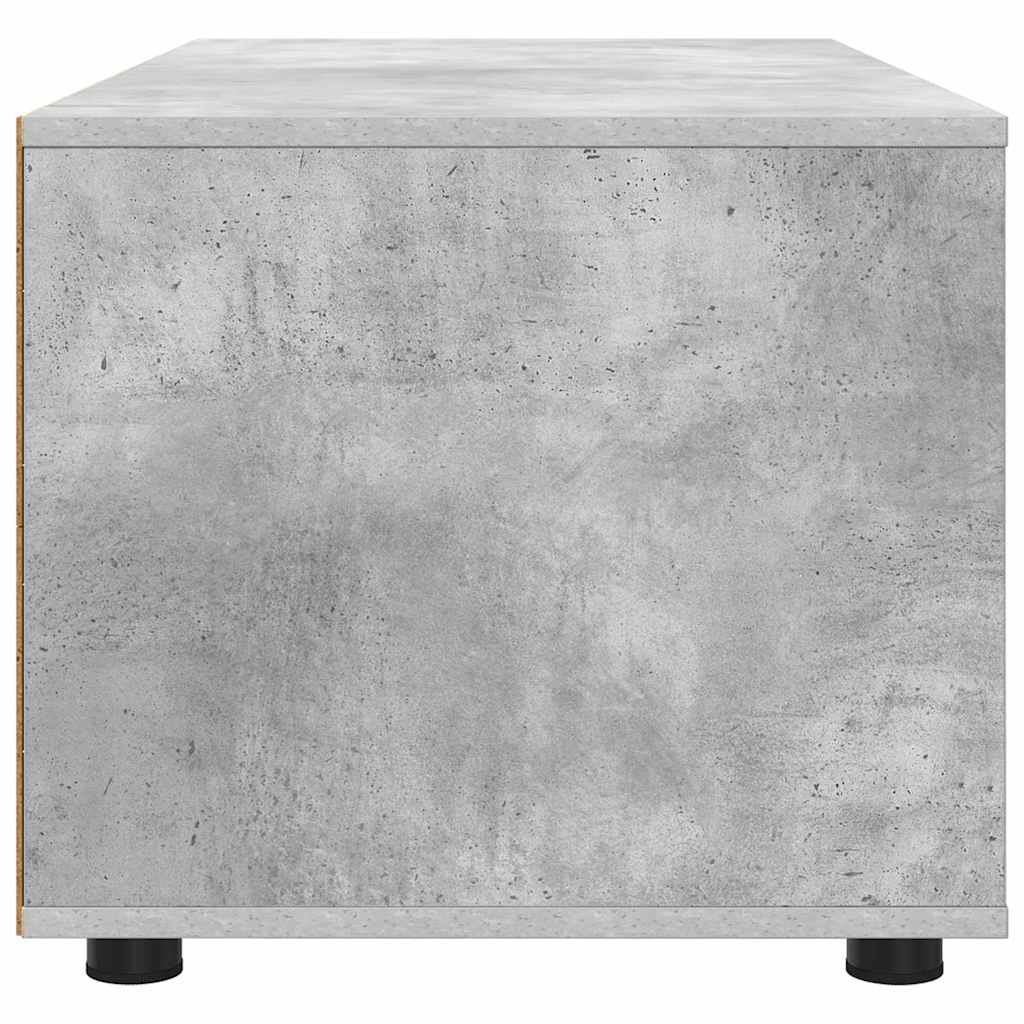 TV Stand Concrete Grey 100 x 48 x 43 cm Particleboard