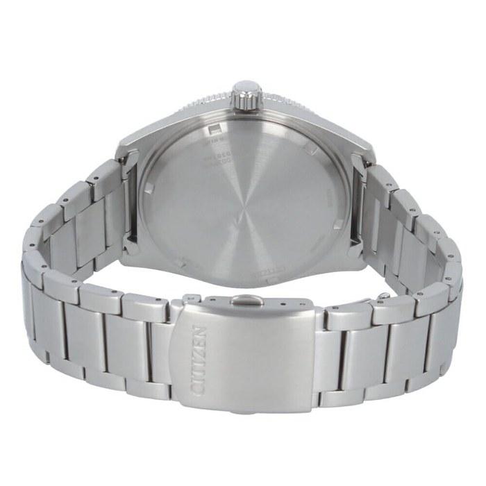 Citizen Eco-Drive AW1760-81Z Men's Solar Watch Stainless Steel Silver/Yellow/Black