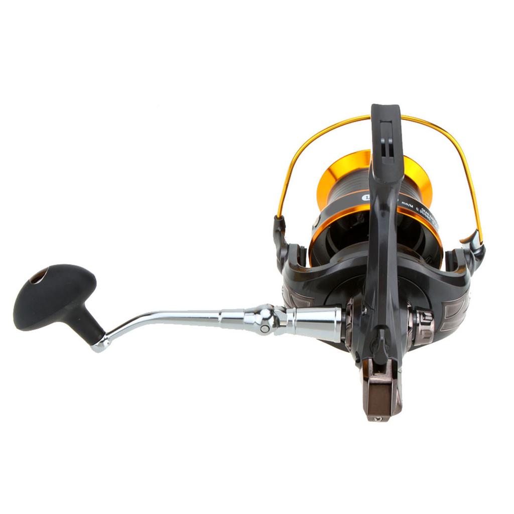 12+1BB 13Ball Bearings Left Right Interchangeable LJ9000 Super Big Sea Fishing Wheel Metal Spinning Reel High Speed