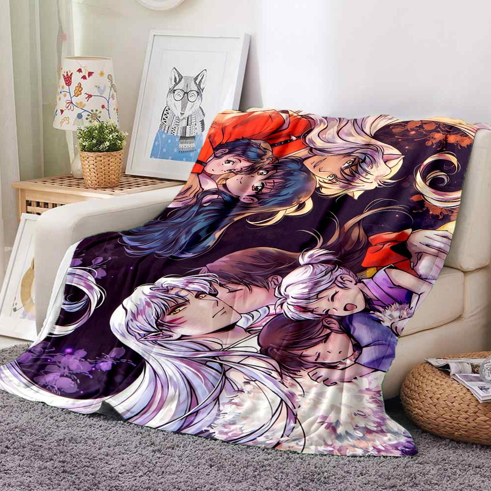 Fantasy Warriors Flannel Blanket Throw Blanket Soft Warm Sofa Bed Camping Car home Decor Unique Christmas Gift C9302654