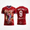 2026 Norway Football Jersey Haaland No.9 Match Training Men Kids Youth T-Shirt Top Summer Soccer Fan Sportswear