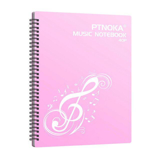 40 Pages Piano Score Folder Sheet Music Score Folder A4 Sheet Bag Stave Storage Holder