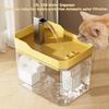 1PCS Cat Water Fountain Auto Filter Transparent Cat Drinker USB Anti-Dry Burning Recirculate Filtering Water Dispenser with Pump
