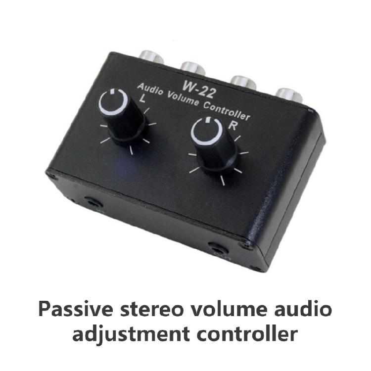 Inline Sound Volumes Manager for 3.5mm Jacks Quick Setups Volumes Control Box Metal for Comfortable Listen Experience