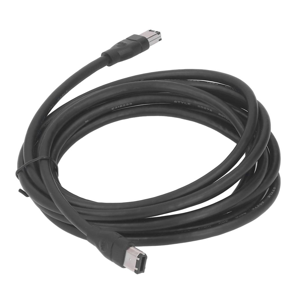 6 Pin To 6 Pin Firewire Cable Plug and Play IEEE1394 Firewire Cable for Camcorder Digital Camera