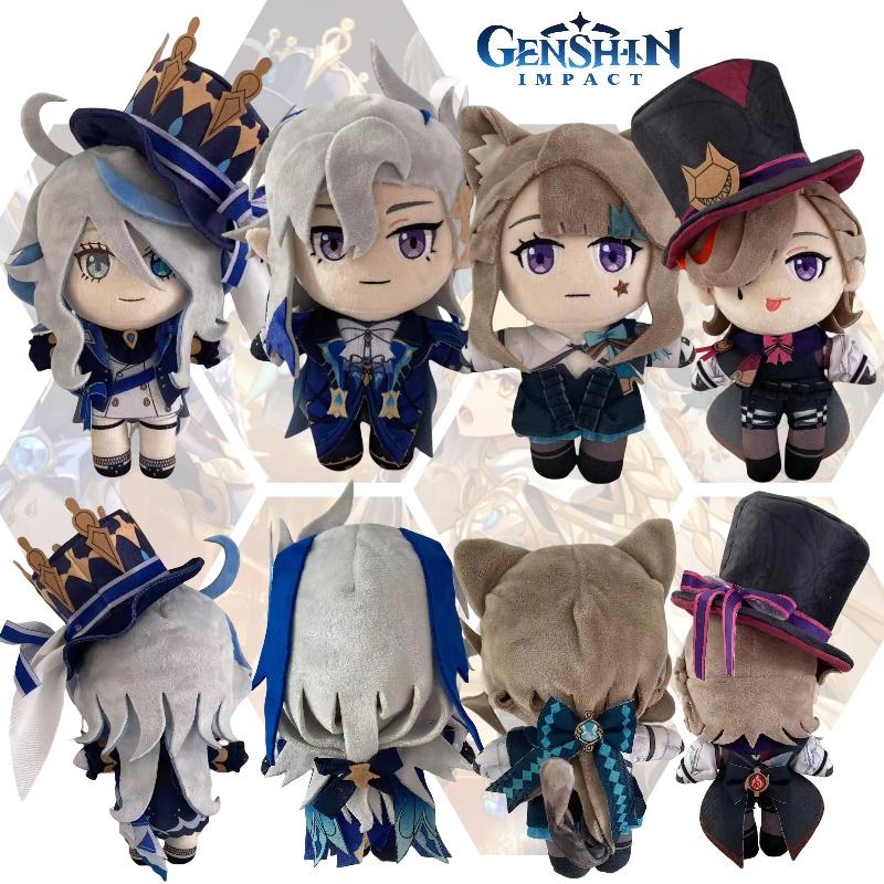 Originale Genshin Impact Plüschpuppen Wendy Klee Hu Tao Zhongli und mehr