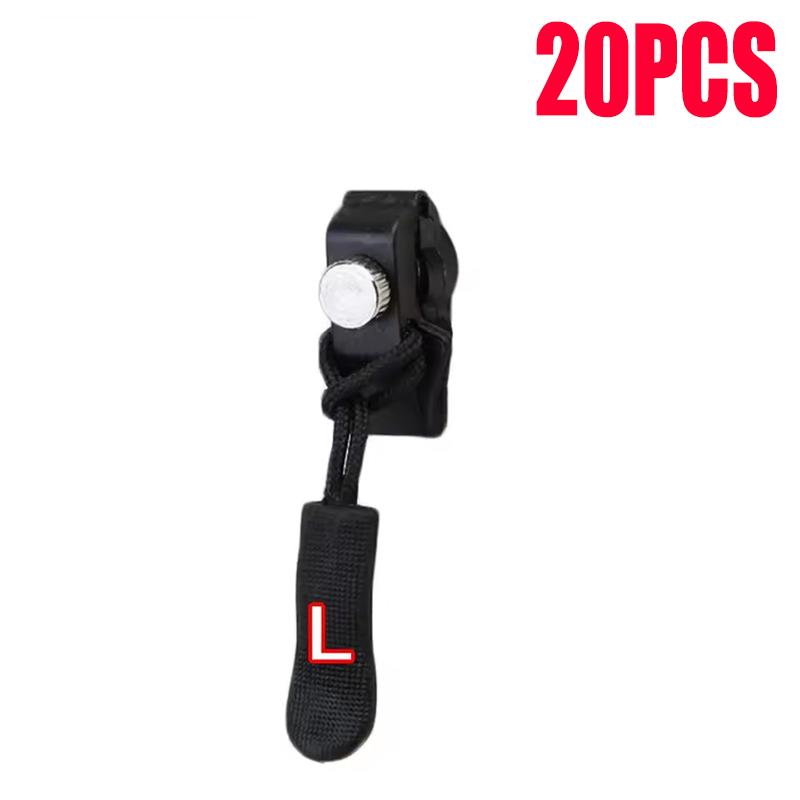 3-60Pcs Universal Zipper Repair Kit Quick Instant Detachable Zipper Head Replacement Zipper Slider Pull Jacket Bags Coat DIY Sew